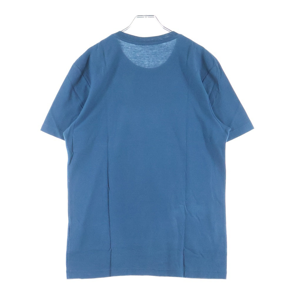 LOUIS VUITTON(ルイヴィトン) 14AW ベロア クルーネック半袖Tシャツ カットソー ネイビー RM142 H6Y62WJUS