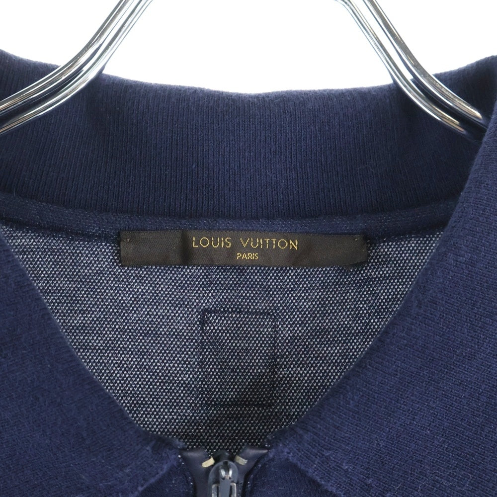 LOUIS VUITTON(ルイヴィトン) アメリカズカップ Vロゴ 半袖ポロシャツ ネイビー H9Y67WJII