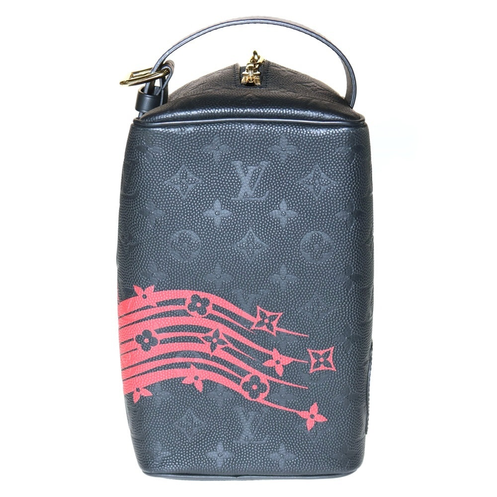LOUIS VUITTON(ルイヴィトン) ×NBA モノグラム エンボス クローク ドップキット クラッチバッグ セカンドバッグ ブラック M58515