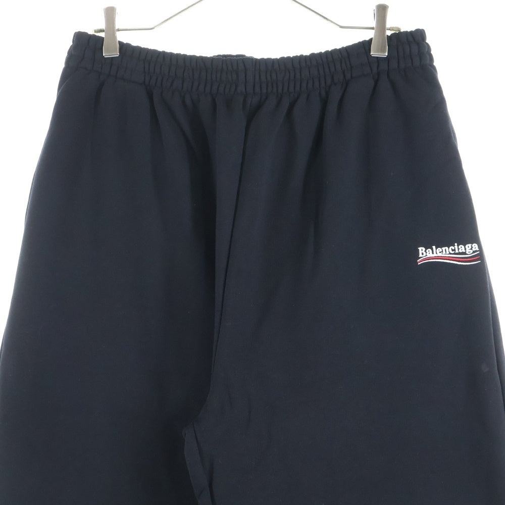 BALENCIAGA(バレンシアガ) キャンペーンロゴ スウェットパンツ ブラック 674594 TKVI9