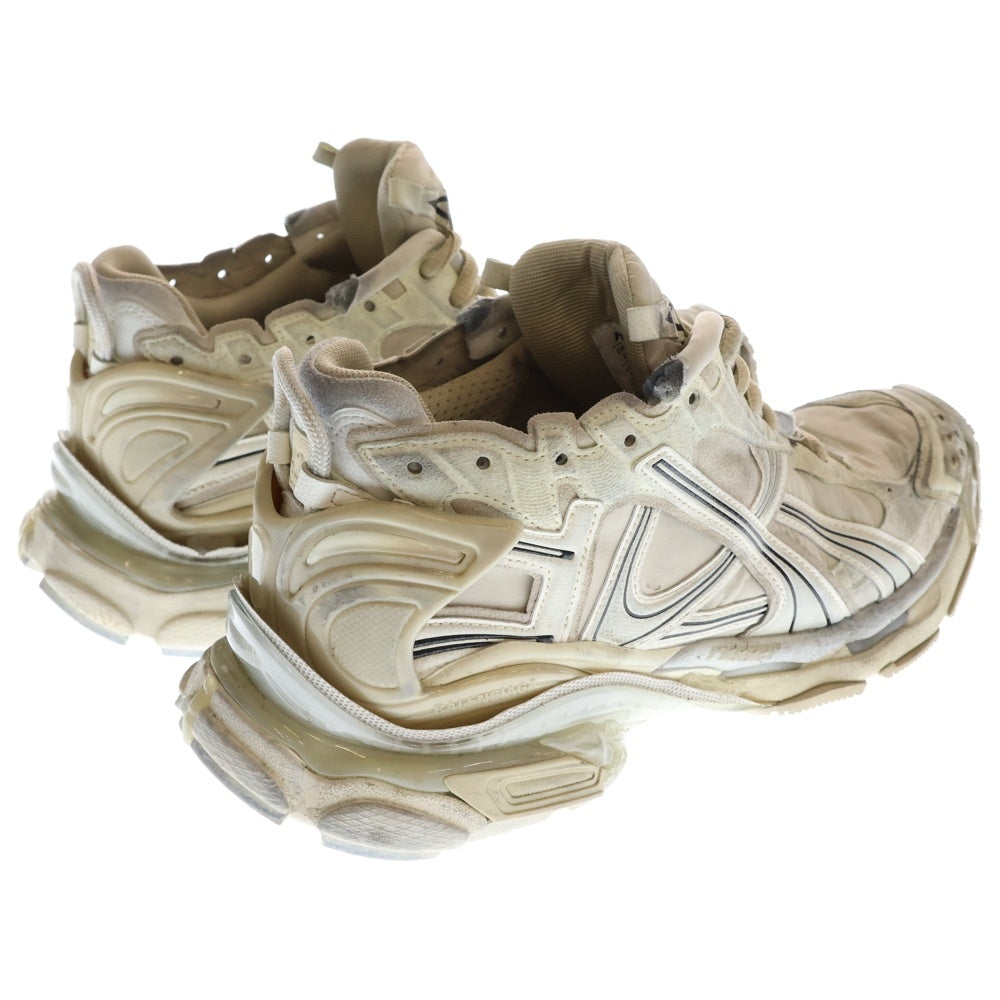 BALENCIAGA(バレンシアガ) RUNNER ランナー ユーズド加工 ローカットスニーカー シューズ ホワイト 772774