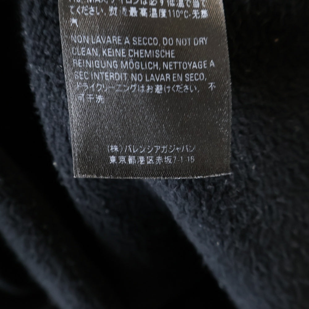 BALENCIAGA(バレンシアガ) 20AW WFP 裏起毛スウェットプルオーバーパーカー フーディー ブラック 600583 THV83