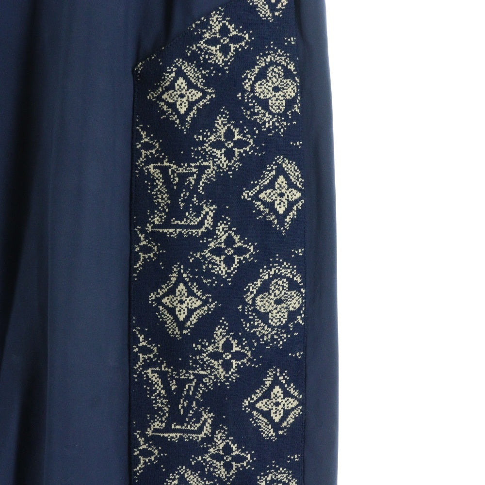 LOUIS VUITTON(ルイヴィトン) モノグラム テクニカルジャージ トラックパンツ RM232M Z38 HPN21W ネイビー