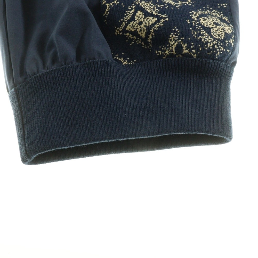 LOUIS VUITTON(ルイヴィトン) モノグラム テクニカルジャージ トラックパンツ RM232M Z38 HPN21W ネイビー