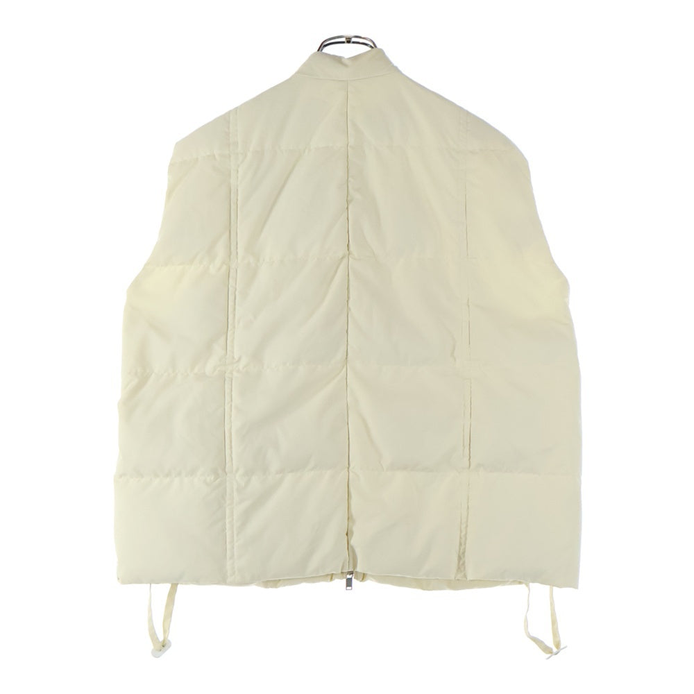 JIL SANDER +(ジルサンダープラス) ジップアップダウンベスト ジャケット アイボリー JPPU440194