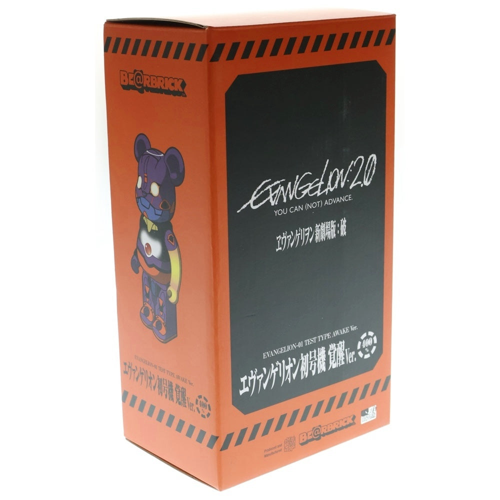 MEDICOM TOY(メディコムトイ) BE@RBRICK 400% ヱヴァンゲリヲン初号機 覚醒Ver フィギュア 人形 パープル