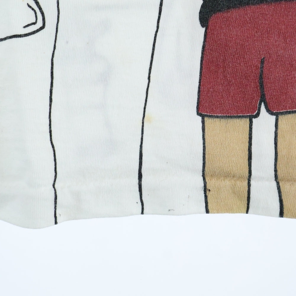 VINTAGE(ヴィンテージ) 90's BEAVIS AND BUTT-HEAD ビーバス アンド バットヘッド 半袖Tシャツ カットソー ホワイト