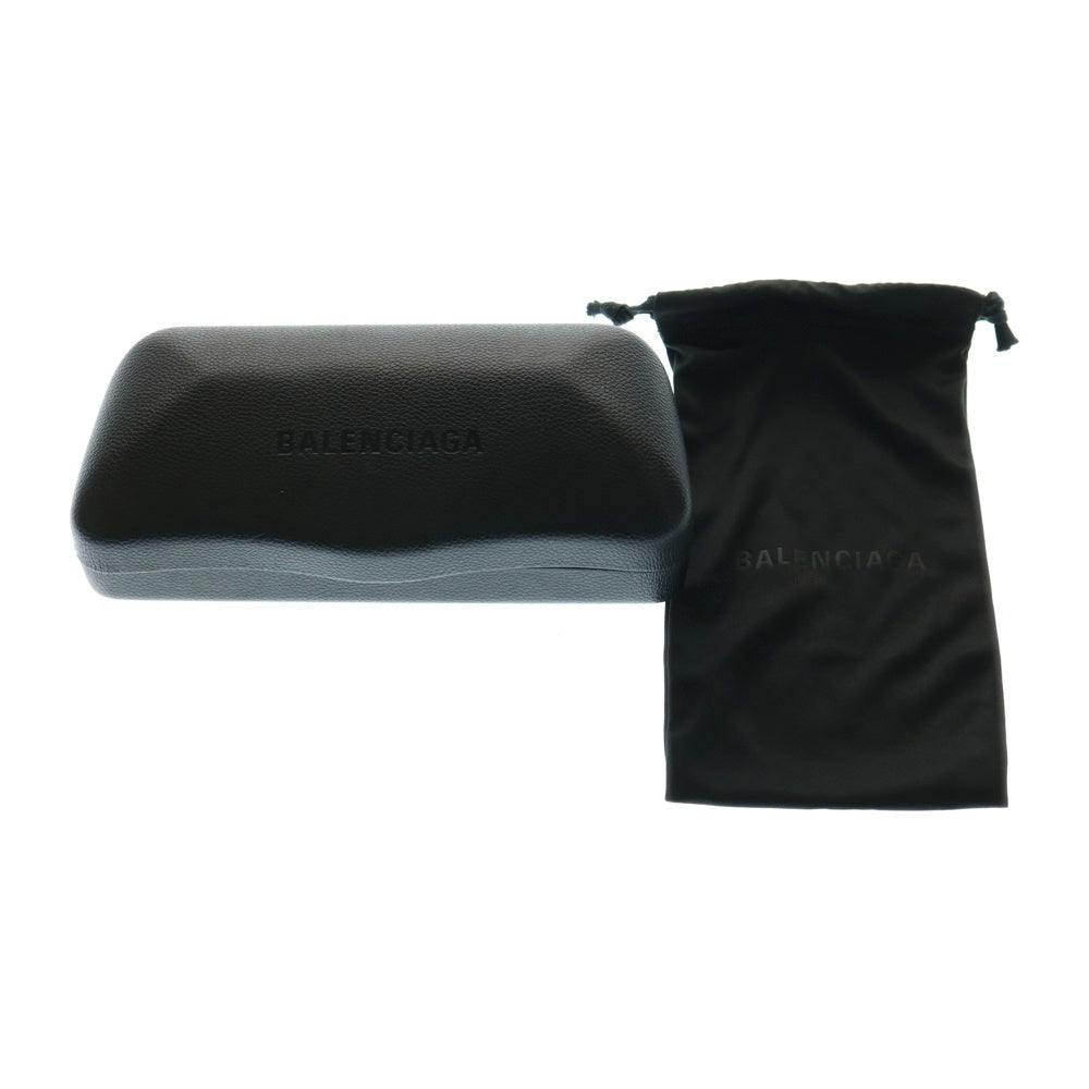 BALENCIAGA(バレンシアガ) サングラス キャットアイ型 セルフレーム フルリム ロゴ アイウェア ブラック 001 BB0157S