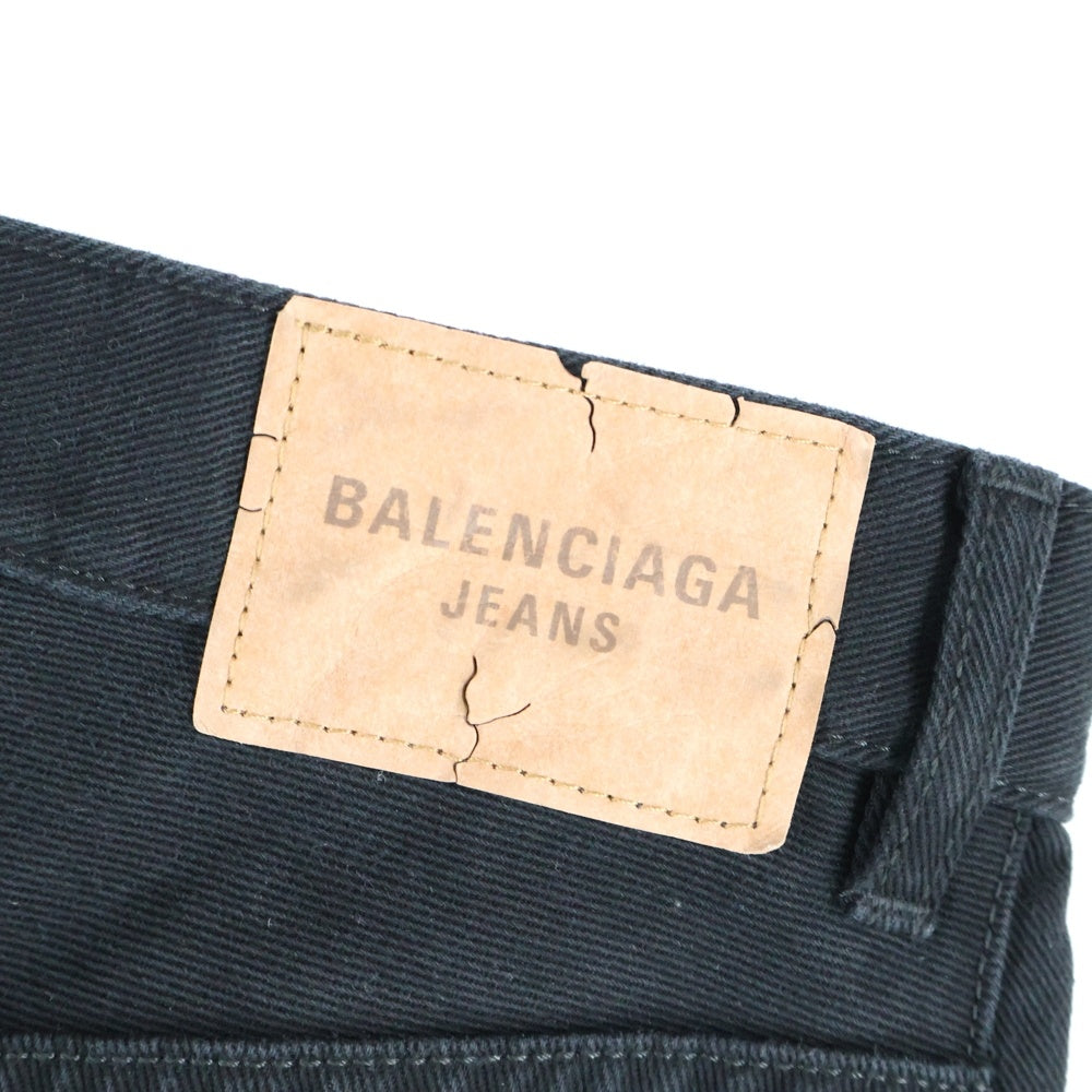 BALENCIAGA(バレンシアガ) 23SS BAGGY DENIM PANTS 745213 TQW83 バギーデニムパンツ ブラック