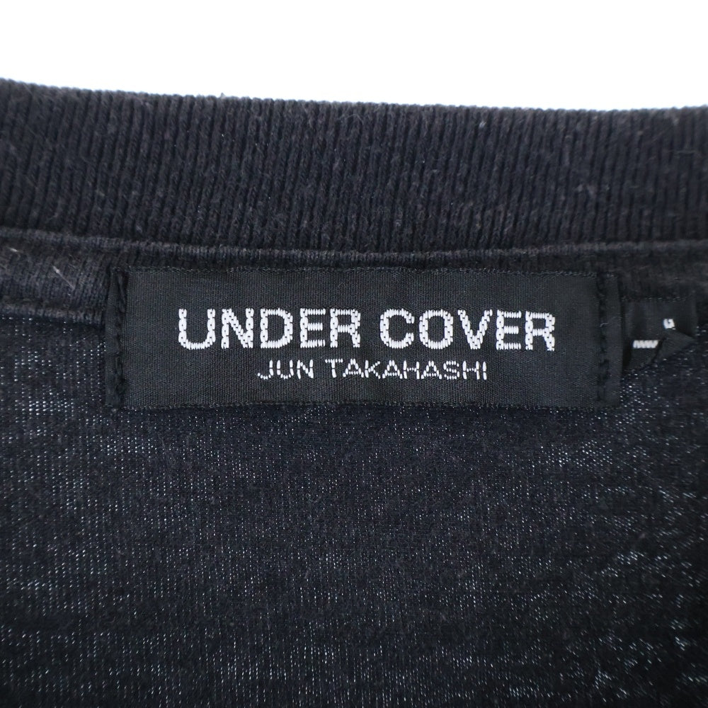 UNDERCOVER(アンダーカバー) サンダーボーン 半袖Tシャツ カットソー ブラック
