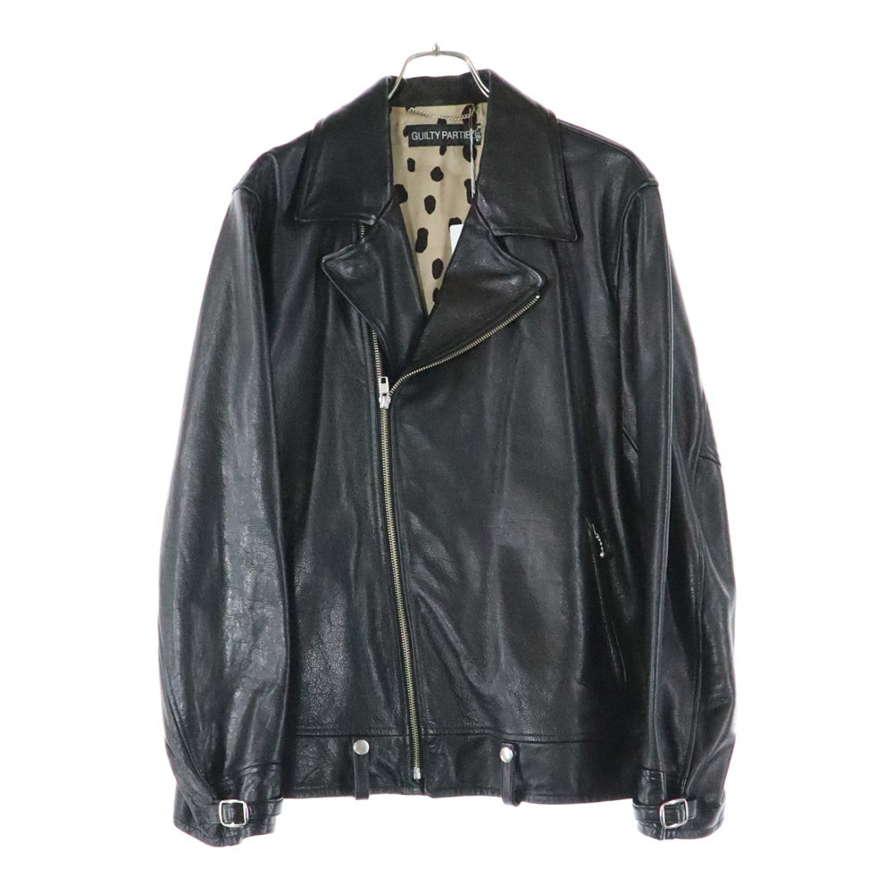 WACKO MARIA(ワコマリア) 24SS DOUBLE RIDERS JACKE ダブルジライダースジャケット ブラック 24SS-WMO-BL04