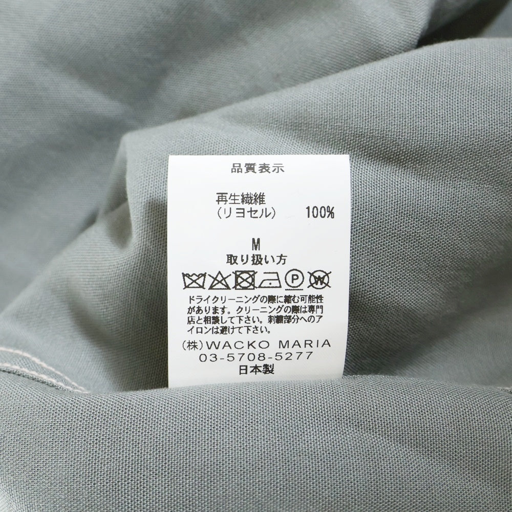 WACKO MARIA(ワコマリア) 24SS 50'S SHIRT L/S -TYPE 2 長袖シャツ グレー 24SS-WMS-OC07