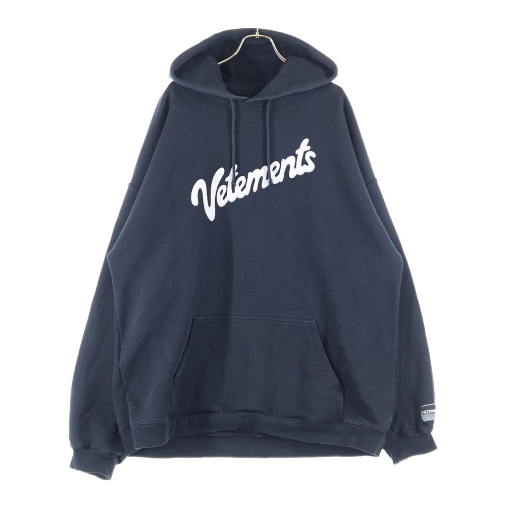 VETEMENTS(ヴェトモン) 21SS スウィートロゴ スウェットプルオーバー パーカー ブラック
