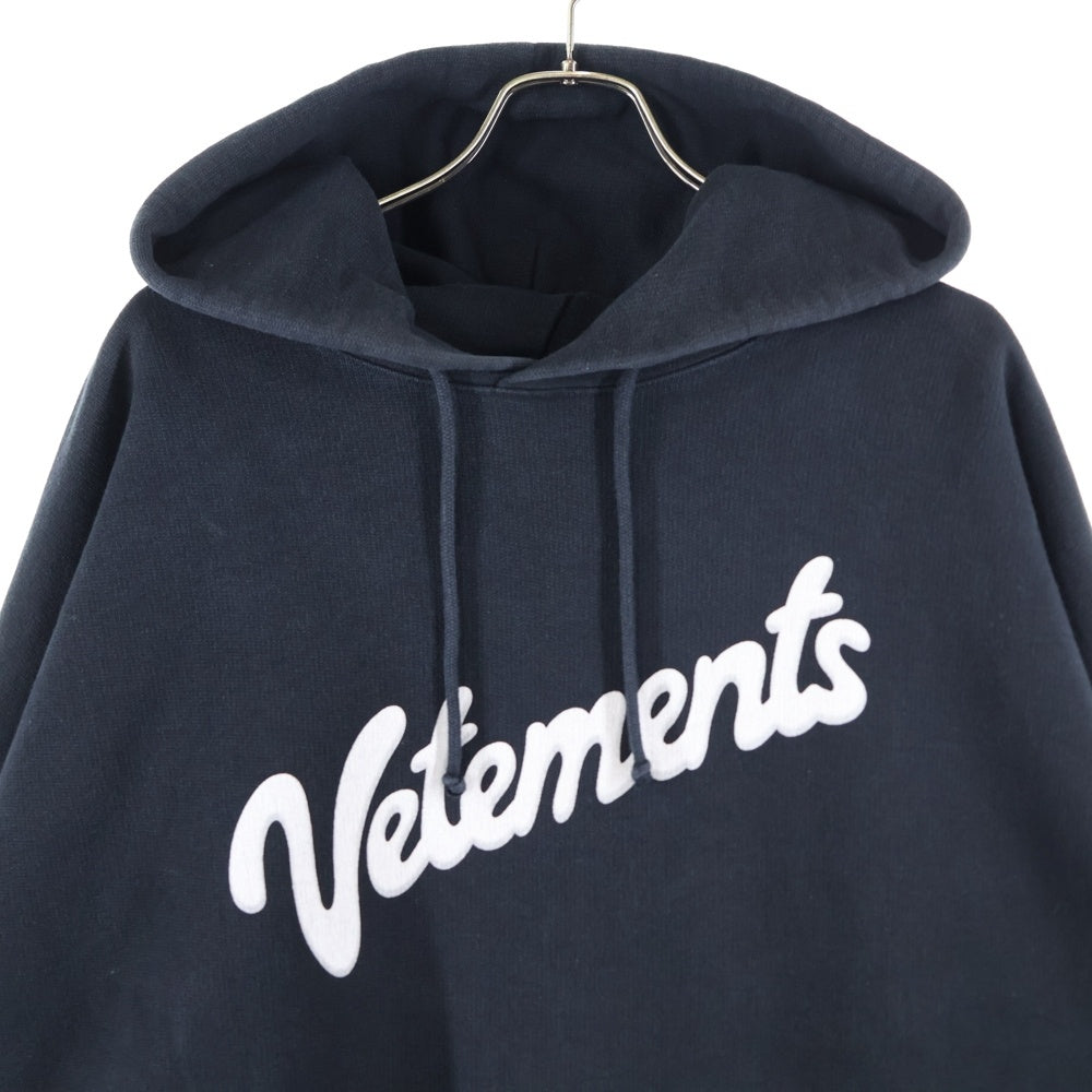 VETEMENTS(ヴェトモン) 21SS スウィートロゴ スウェットプルオーバー パーカー ブラック
