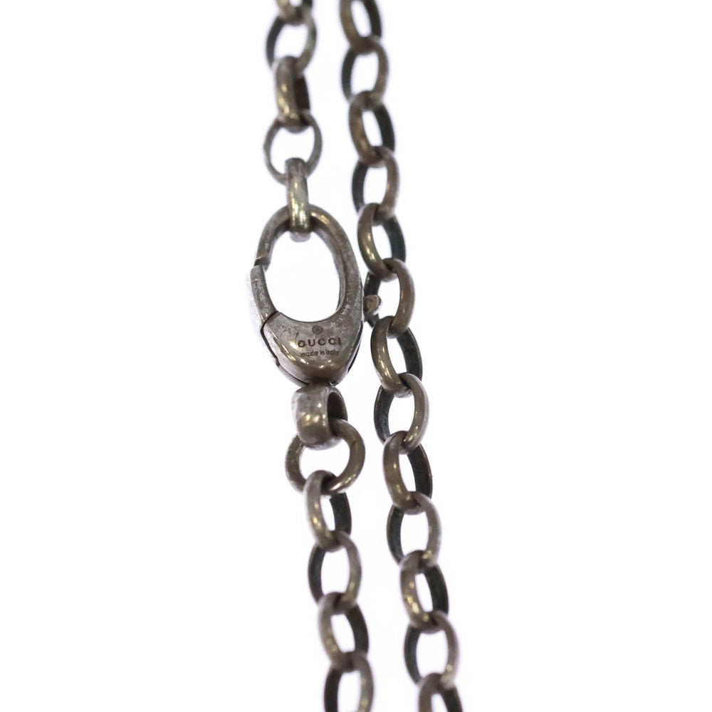 GUCCI(グッチ) インターロッキングGネックレス シルバー Ag925