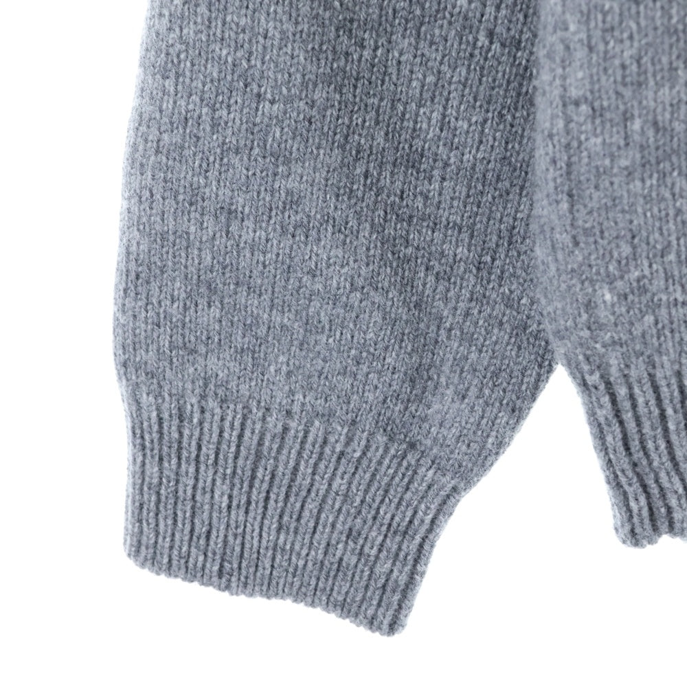 CELINE(セリーヌ) トリオンフ刺繍 クルーネックセーター ニット グレー 2AC85048T