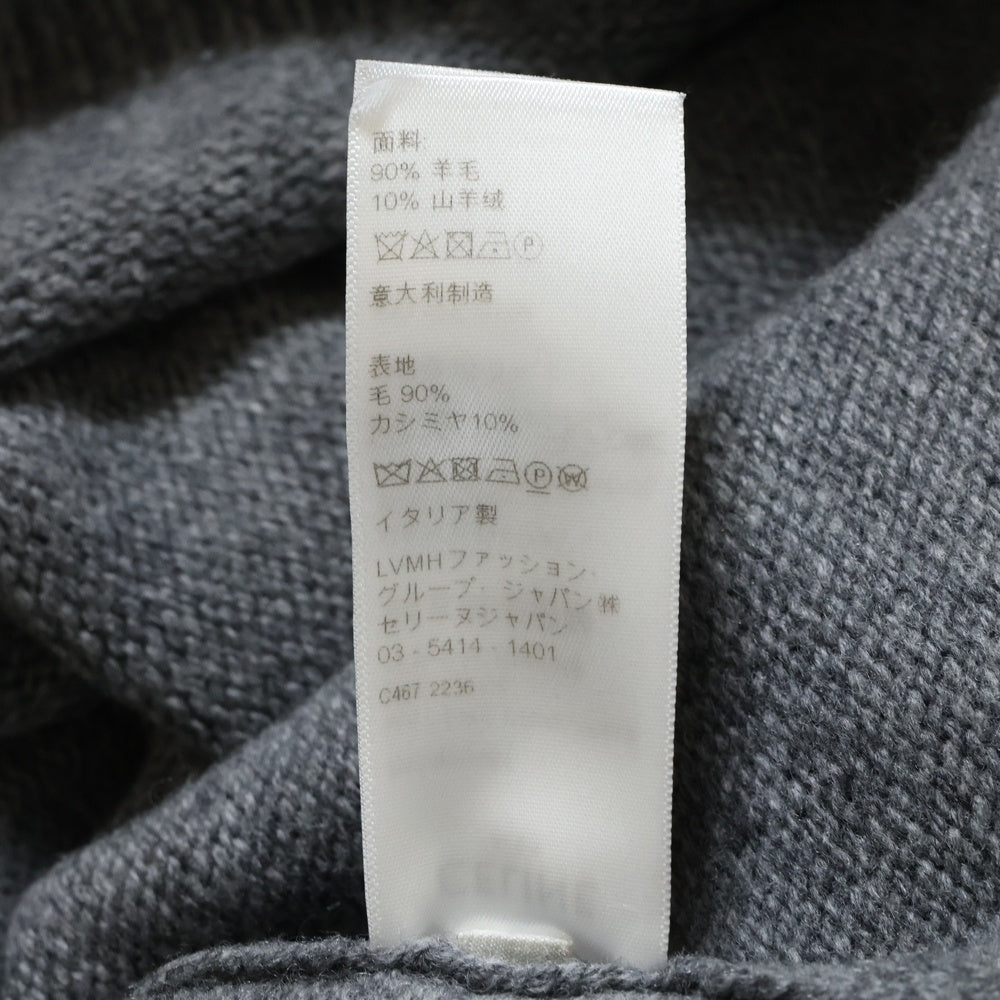 CELINE(セリーヌ) トリオンフ刺繍 クルーネックセーター ニット グレー 2AC85048T