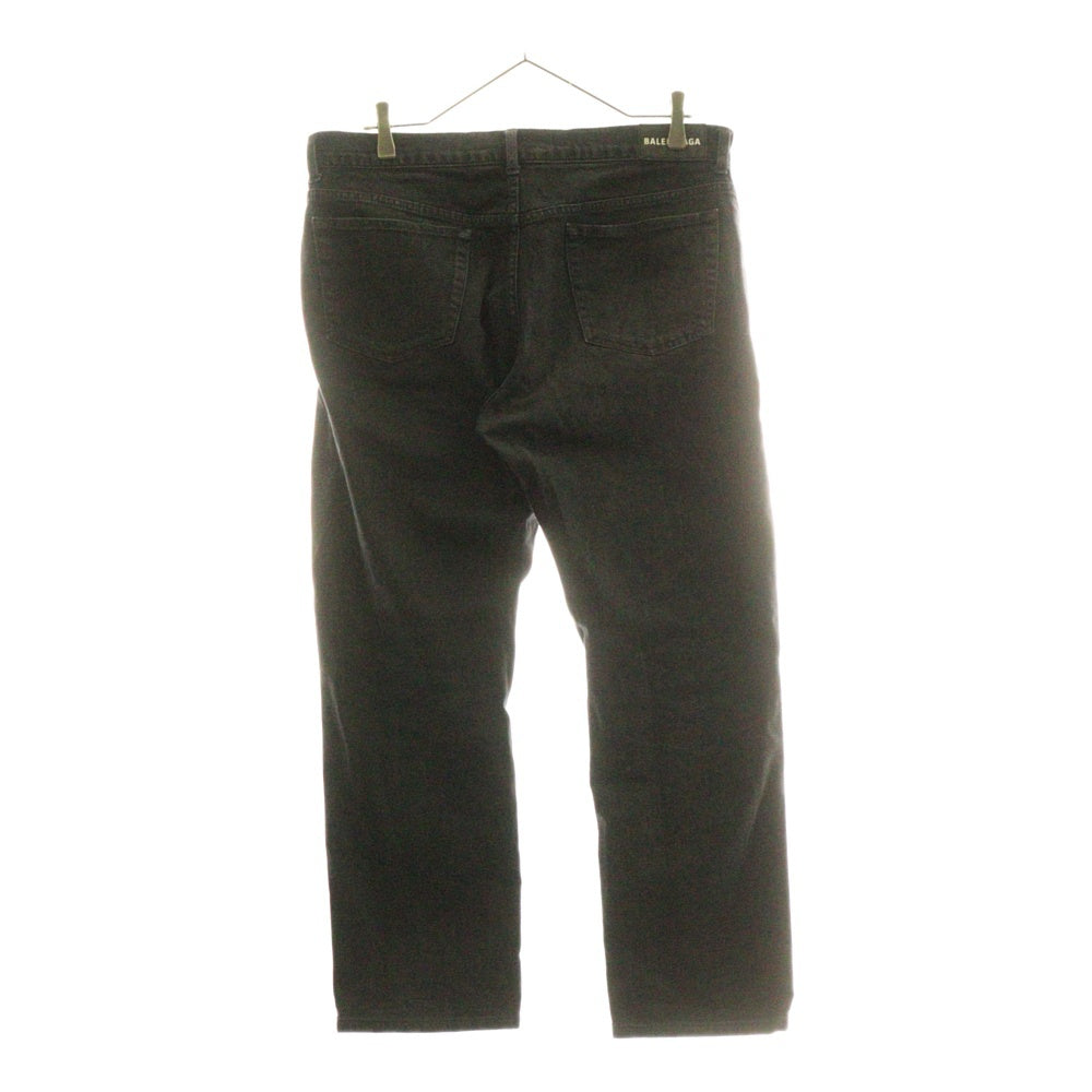 BALENCIAGA(バレンシアガ) ウォッシュド スキニーデニムパンツ ブラック 557340