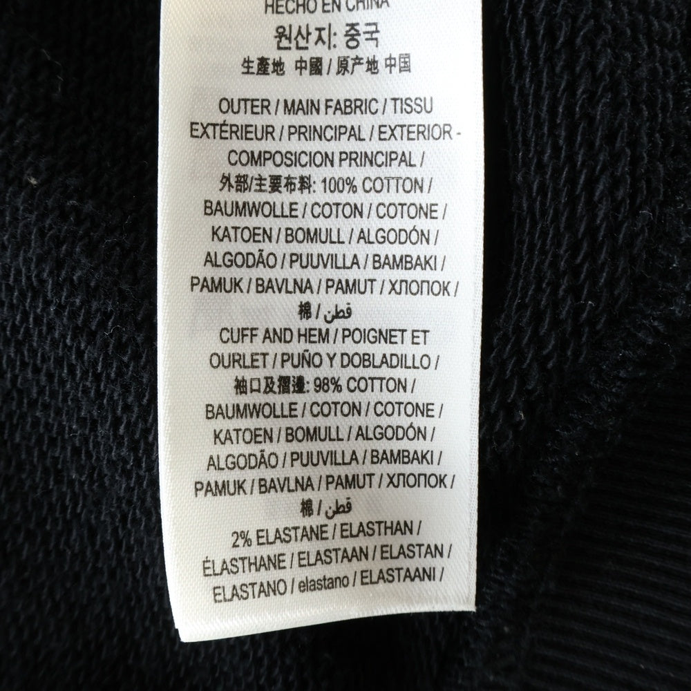 BURBERRY(バーバリー) ホースフェリープリント プルオーバーパーカー フーディー ブラック 8040767