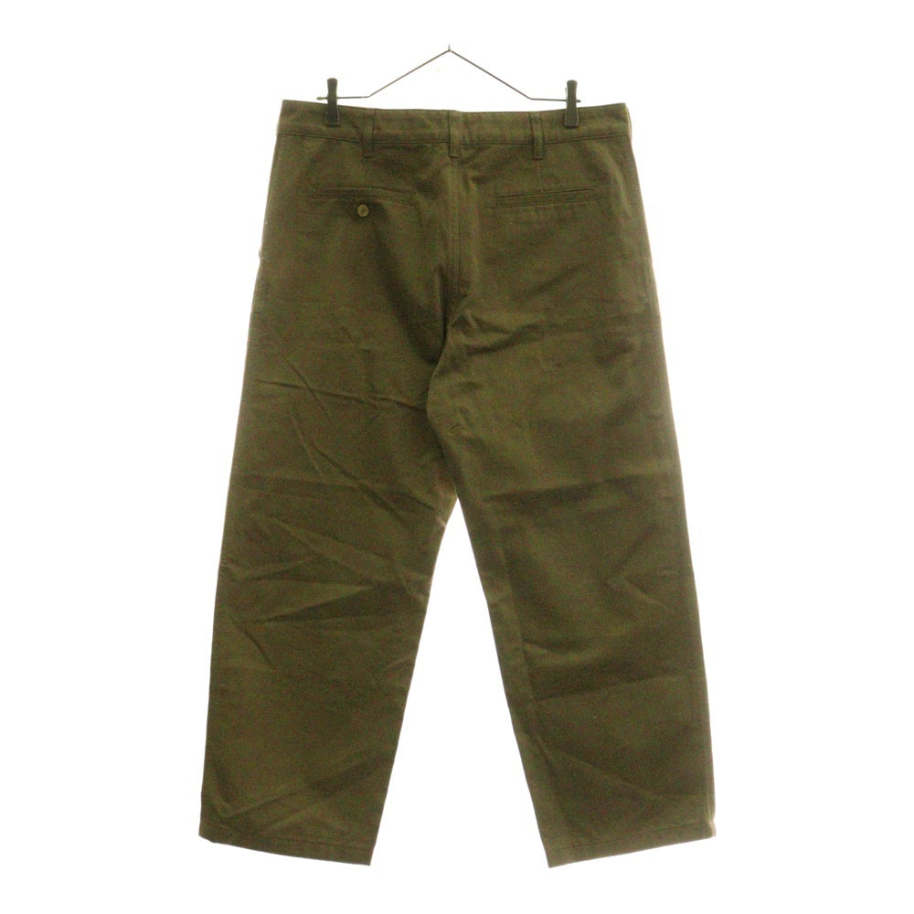 CELINE(セリーヌ) ジップフライ ストレートパンツ コットンパンツ ベージュ 2N886383U