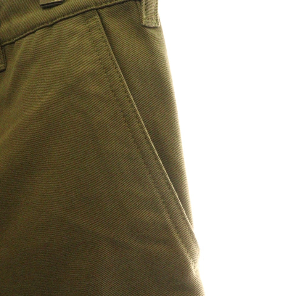 CELINE(セリーヌ) ジップフライ ストレートパンツ コットンパンツ ベージュ 2N886383U