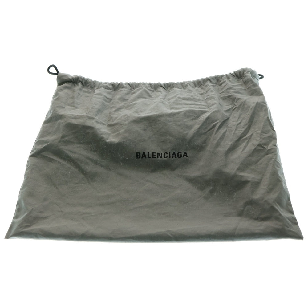 BALENCIAGA(バレンシアガ) モナコ シルバー装飾 レザーショルダーバッグ ホワイト 787896