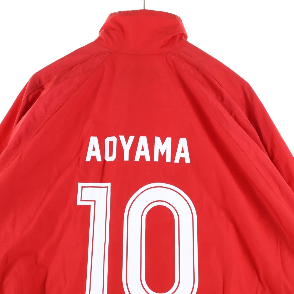 BALENCIAGA(バレンシアガ) Paris Soccer Nylon Jacket Tokyo Aoyama パリ サッカーシリーズ 東京 青山限定 ナイロンジャケット フーディー レッド 780887