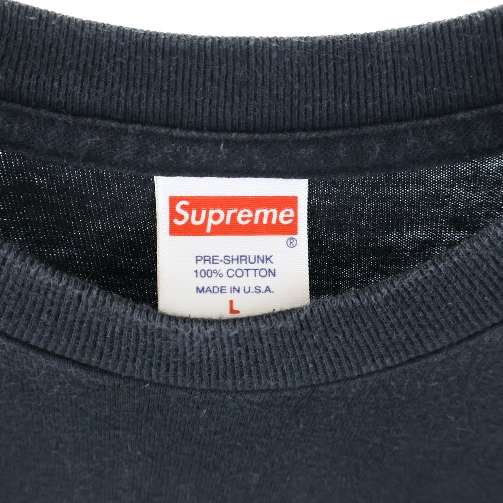 SUPREME(シュプリーム) 20AW Box Logo L/S Tee ボックスロゴ クルーネック ロングスリーブ 長袖Tシャツ ブラック