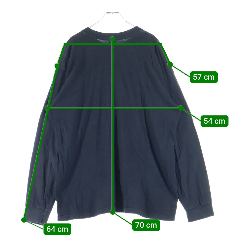 SUPREME(シュプリーム) 20AW Box Logo L/S Tee ボックスロゴ クルーネック ロングスリーブ 長袖Tシャツ ブラック