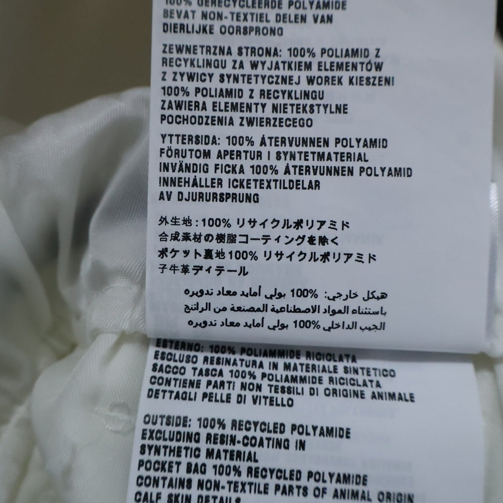 PRADA(プラダ) Re-Nylon トライアングルロゴ バミューダショーツ ハーフパンツ ホワイト SPH156