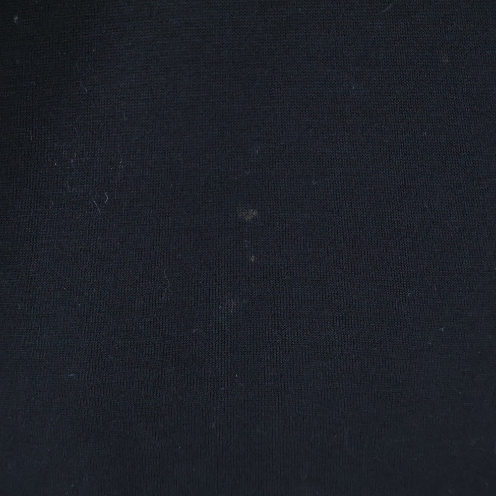 PRADA(プラダ) トライアングルロゴ クルーネック コットンスウェット長袖トレーナー ブラック UJL30A