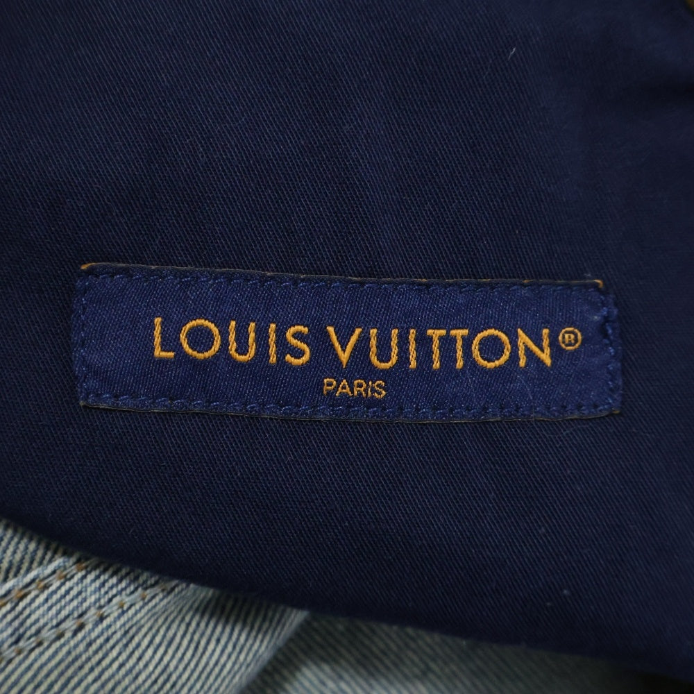 LOUIS VUITTON(ルイヴィトン) モノグラム カーペンターデニムパンツ RM232Q Y38 HOD45W インディゴ