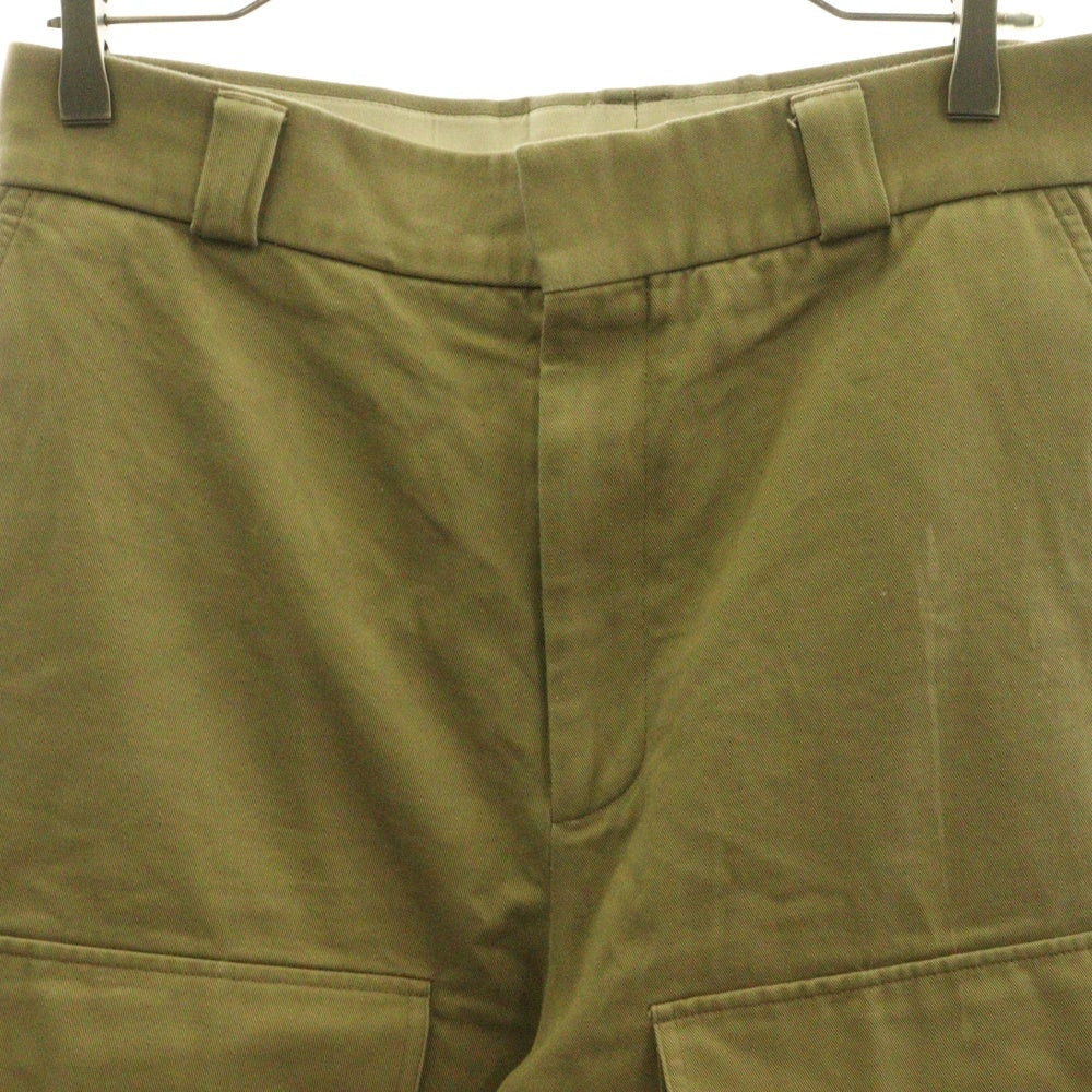 GUCCI(グッチ) ロゴワッペン ワイド カーゴパンツ ベージュ 762309