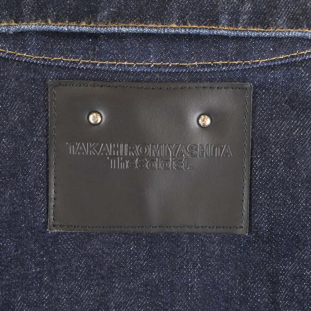 TAKAHIROMIYASHITA The SoloIst.(タカヒロミヤシタザソロイスト) MINE DENIM JACKET マイン デニムジャケット ブルー smdsj-0001