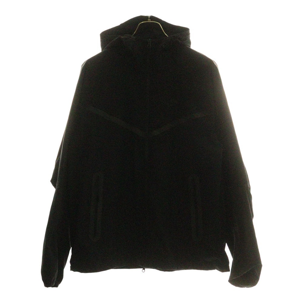 NIKE(ナイキ) TECH WINDRUNNER WOVEN FZ JACKET ウーブ ナイロンジャケット マウンテンパーカー ブラック HM7152-010