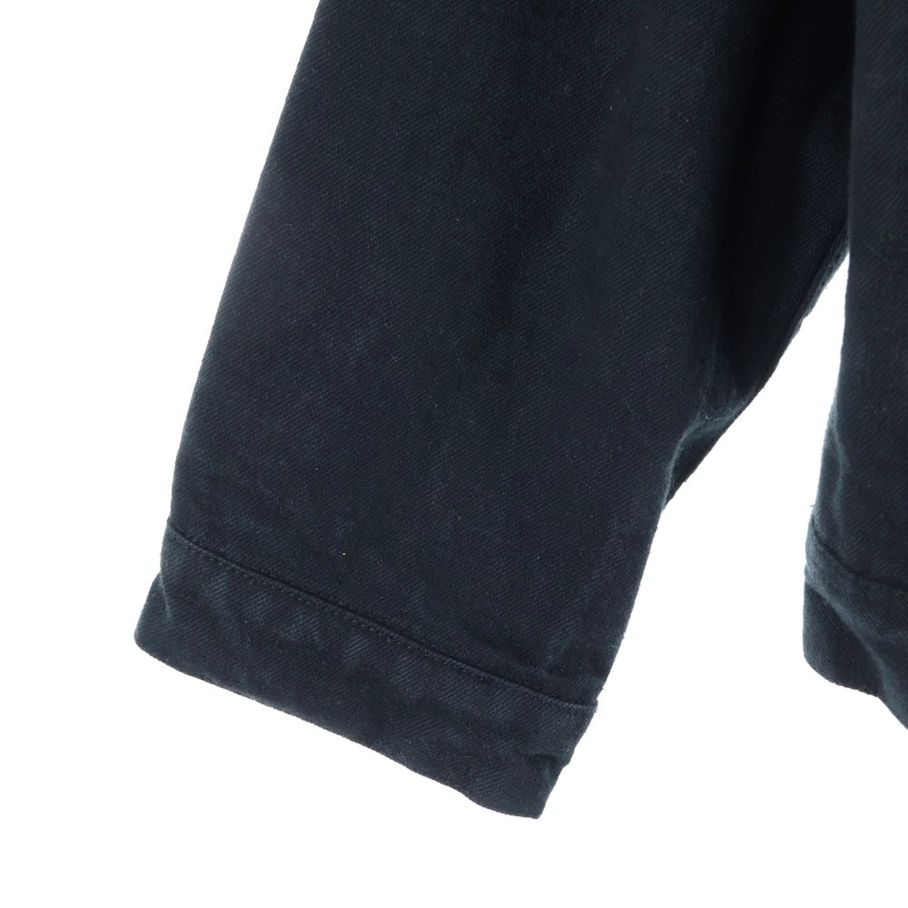 CHROME HEARTS(クロムハーツ) MOTORBREATH ムートンライナー ボアデニムジャケット ブラック