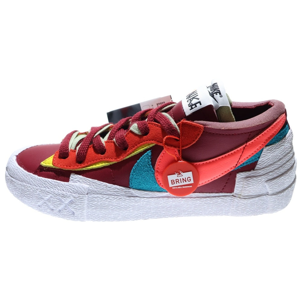 NIKE(ナイキ) ×sacai × KAWS BLAZER LOW TEAM RED サカイ カウズ ブレーザー チームレッド ローカットスニーカー マルチ US6.5/24.5cm DM7901-600