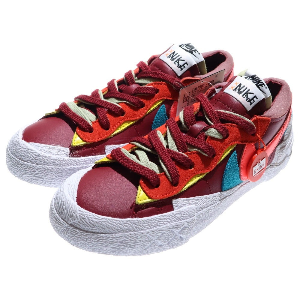 NIKE(ナイキ) ×sacai × KAWS BLAZER LOW TEAM RED サカイ カウズ ブレーザー チームレッド ローカットスニーカー マルチ US6.5/24.5cm DM7901-600