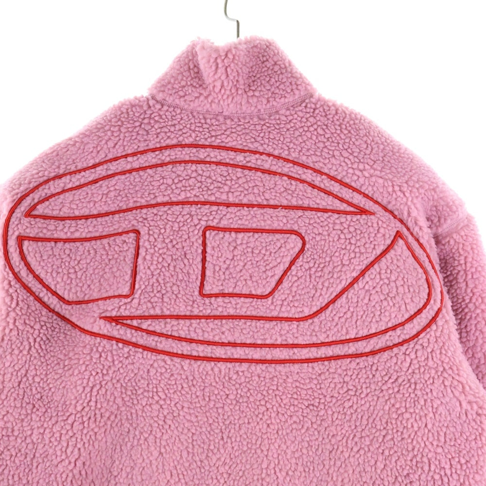 DIESEL(ディーゼル) Boa blouson ボアブルゾン フリースジャケット ピンク