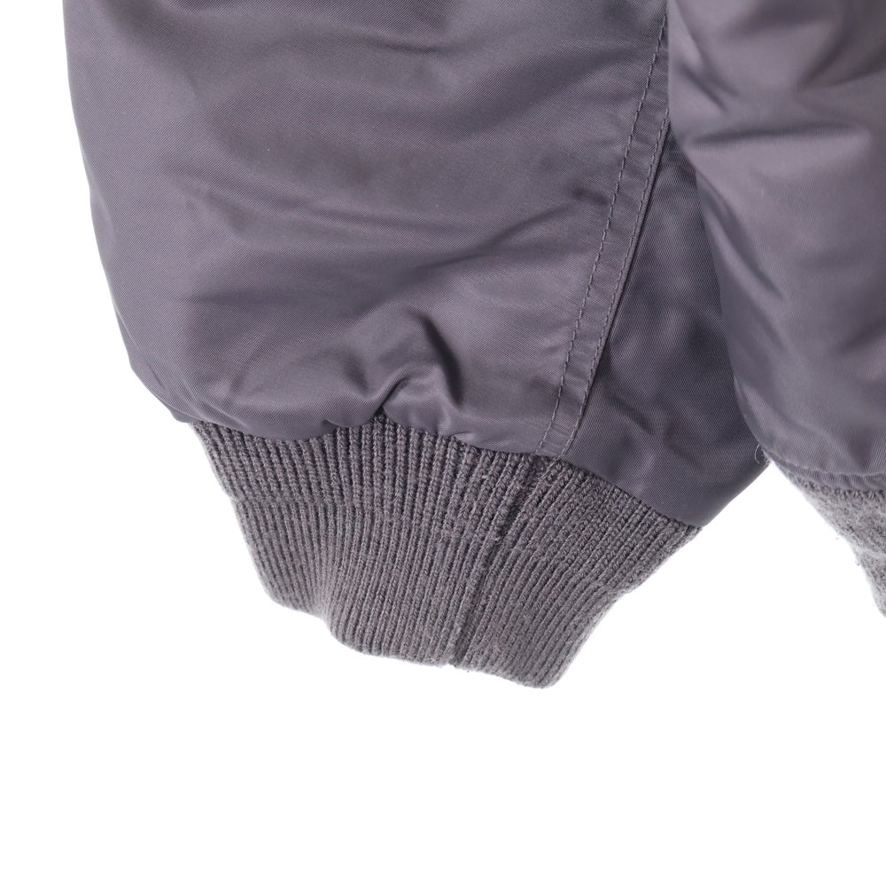 DIESEL(ディーゼル) Reversible blouson リバーシブル ブルゾン ダウンジャケット 中綿 グレー/グリーン A10673