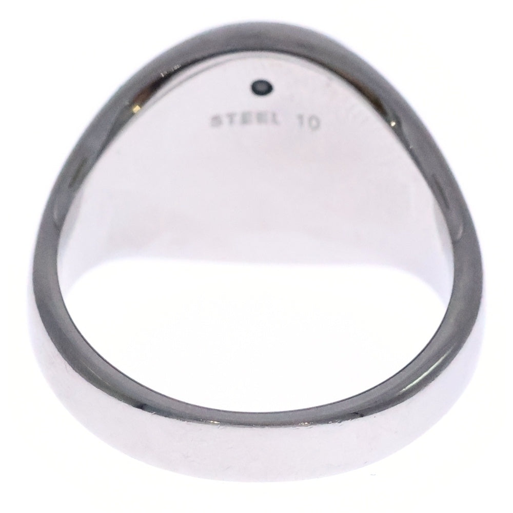 DIESEL(ディーゼル) シグネットリング シルバー 22号 シルバー