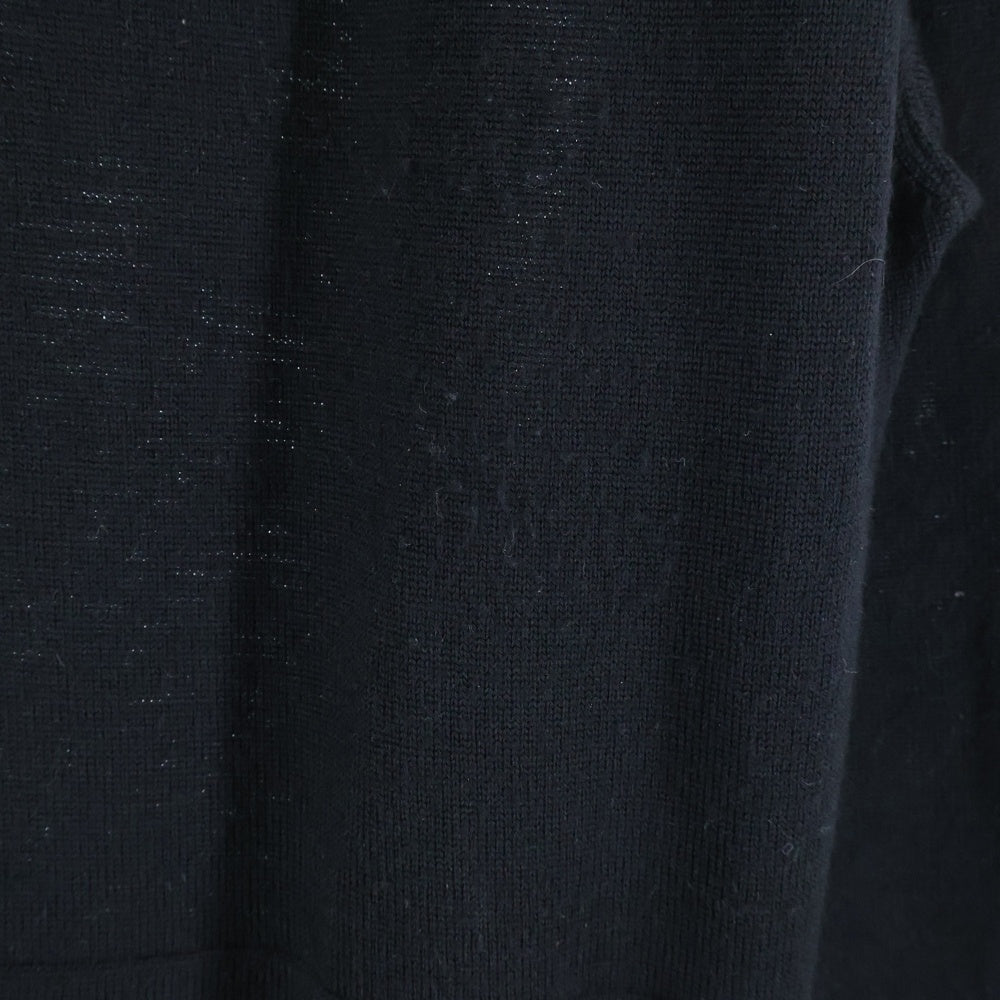 Dior HOMME(ディオールオム) ハイネック ジップカーディガン ブラック 003M217BT100