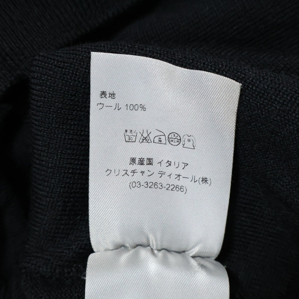 Dior HOMME(ディオールオム) ハイネック ジップカーディガン ブラック 003M217BT100