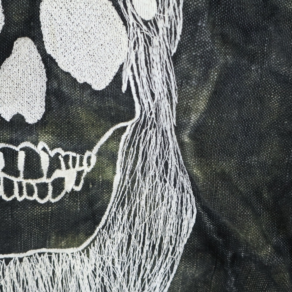 BLACKFIST(ブラックフィスト) バック刺繍 マルチポケット デニムジャケット ブラック