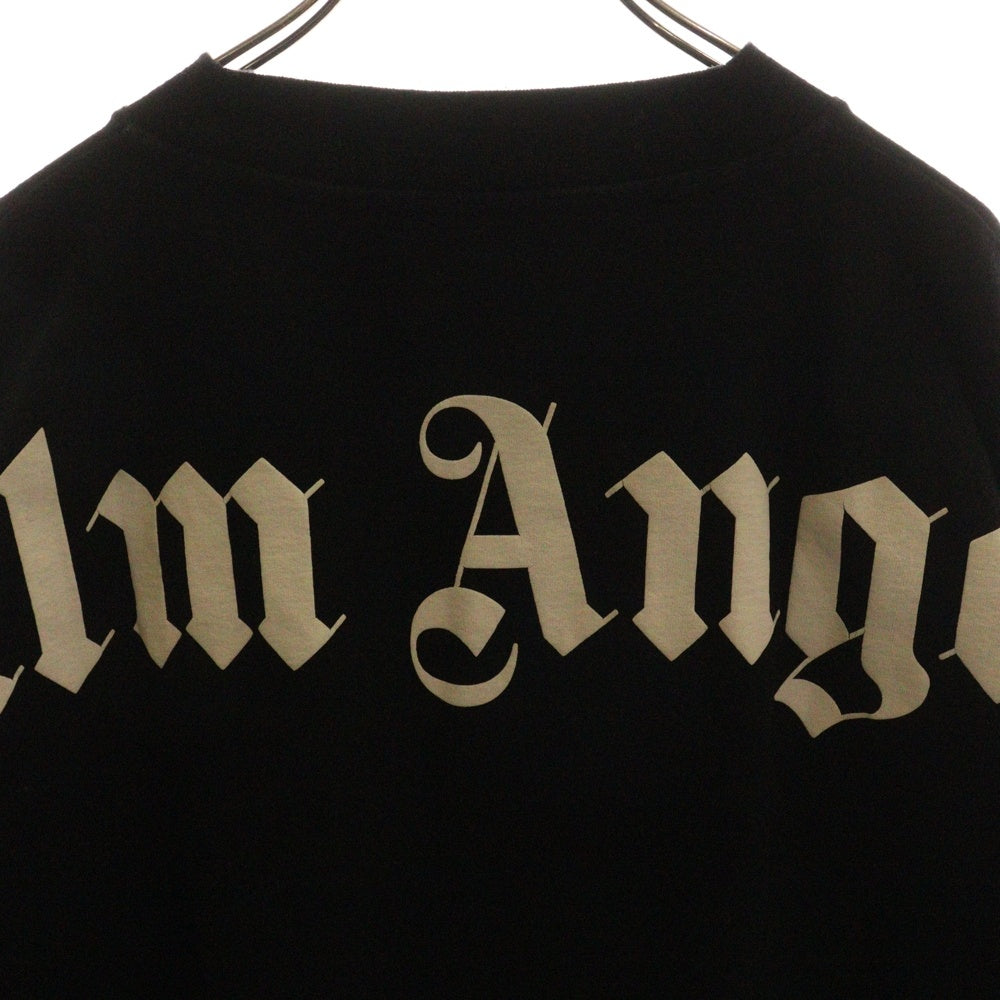 Palm Angels(パームエンジェルス) バックロゴ半袖Tシャツ ブラック PMAA002C99JER001