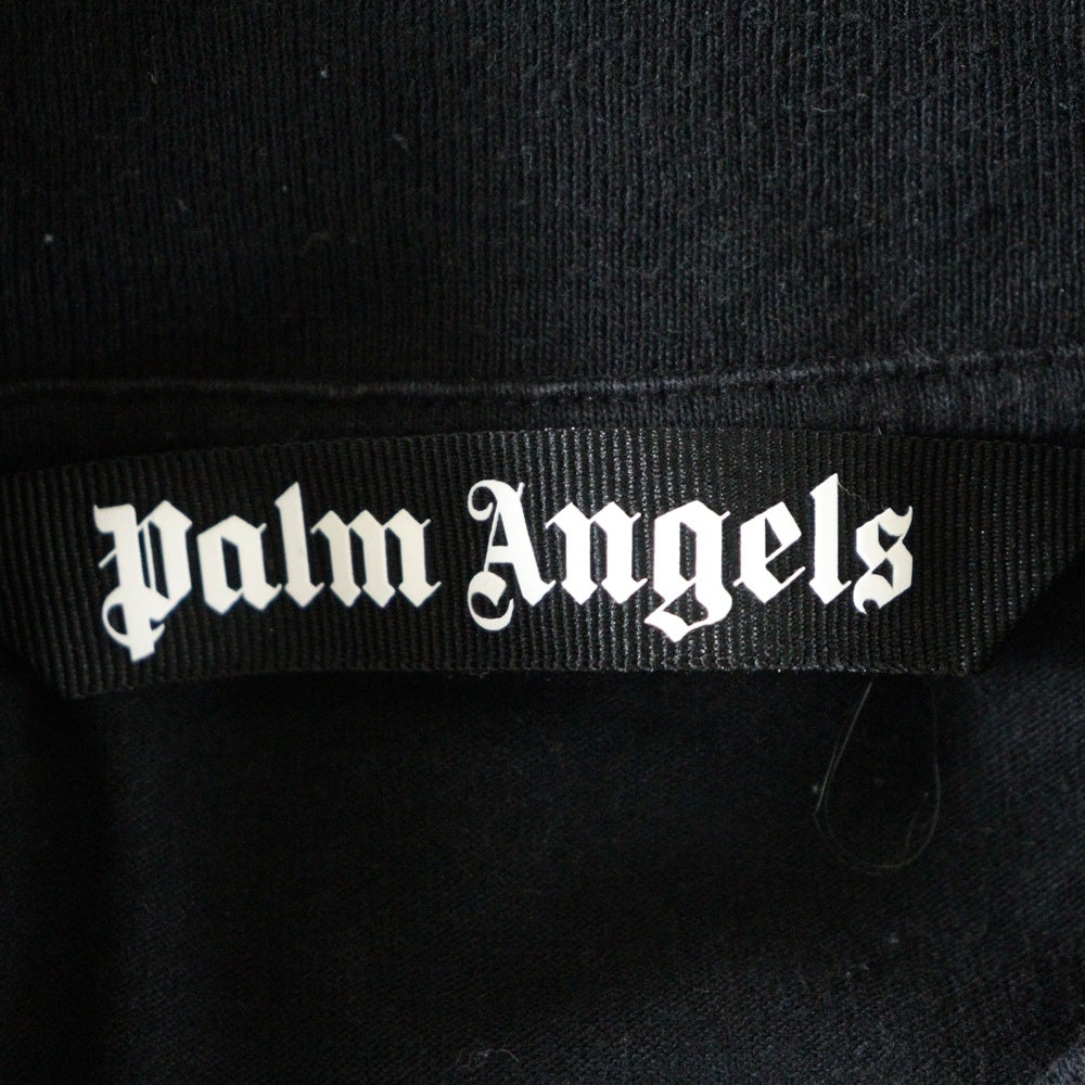 Palm Angels(パームエンジェルス) バックロゴ半袖Tシャツ ブラック PMAA002C99JER001