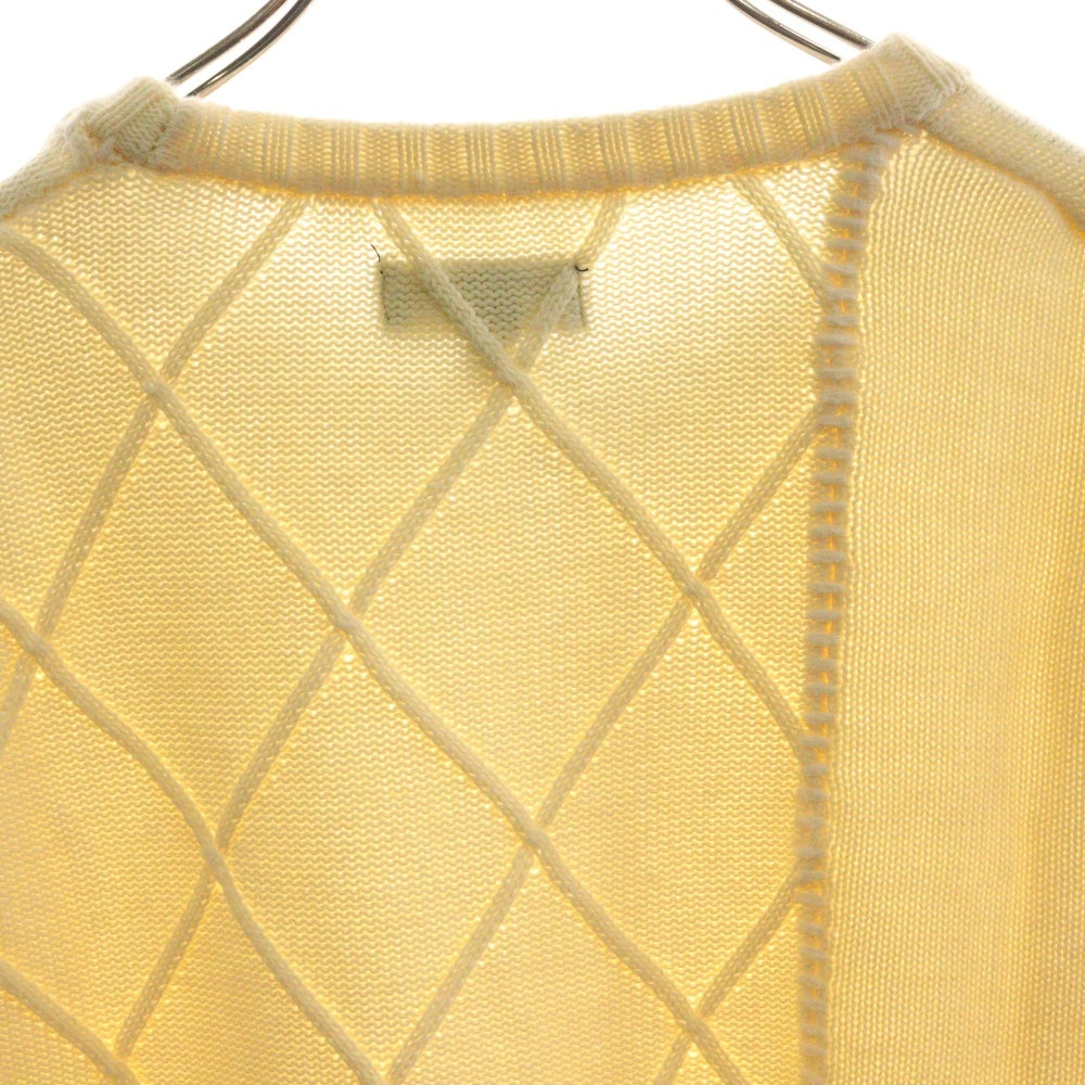 STUSSY(ステューシー) クルーネックニット セーター ベージュ