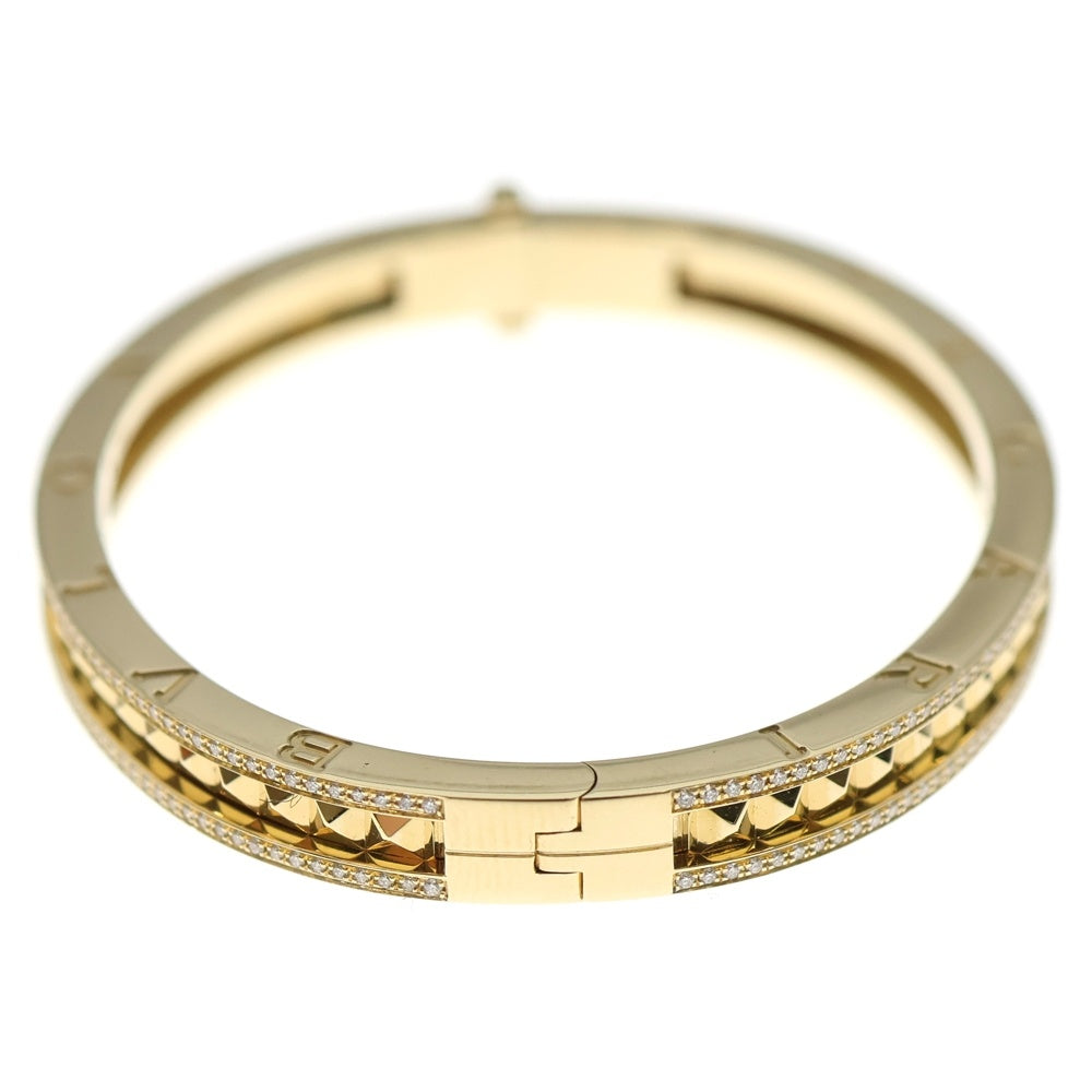 BVLGARI(ブルガリ) B.zero1 ビーゼロワン ダイヤブレスレット K18YG 30g ゴールド