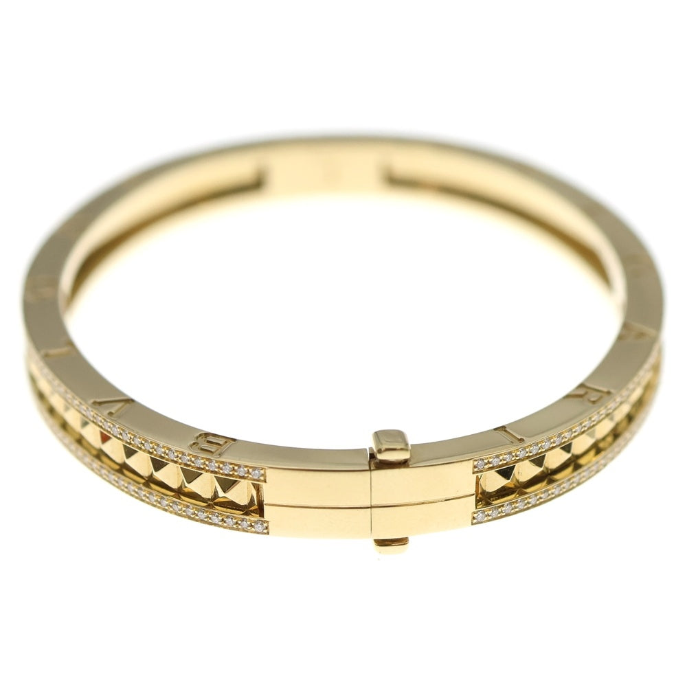 BVLGARI(ブルガリ) B.zero1 ビーゼロワン ダイヤブレスレット K18YG 30g ゴールド