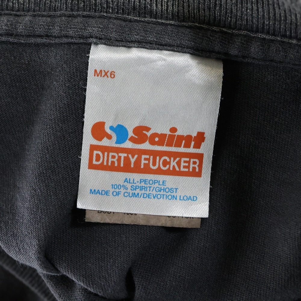 SAINT MICHAEL(セントマイケル) 25SS BTM SS TEE バットマン ジョーカー 半袖Tシャツ カットソー グレー SM-HR8-0000-C54